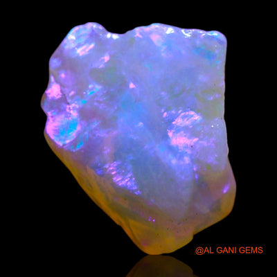 Natural Fire Opal Gemstone 2.00 Cts Loose Fancy Rough From Australia 12x9x4 mm RF-532
