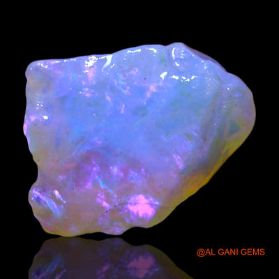 Natural Fire Opal Gemstone 2.00 Cts Loose Fancy Rough From Australia 12x9x4 mm RF-532