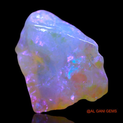 Natural Fire Opal Gemstone 2.00 Cts Loose Fancy Rough From Australia 12x9x4 mm RF-532
