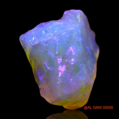 Natural Fire Opal Gemstone 2.00 Cts Loose Fancy Rough From Australia 12x9x4 mm RF-532