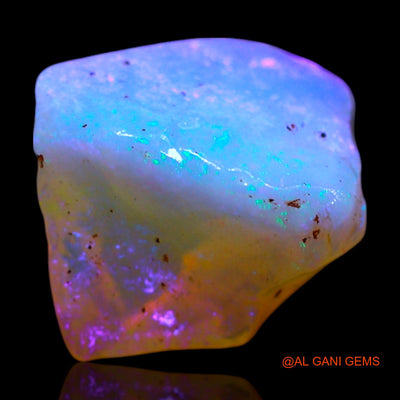 Natural Fire Opal Gemstone 4.00 Cts Loose Fancy Rough From Australia 11x10x8 mm RF-533
