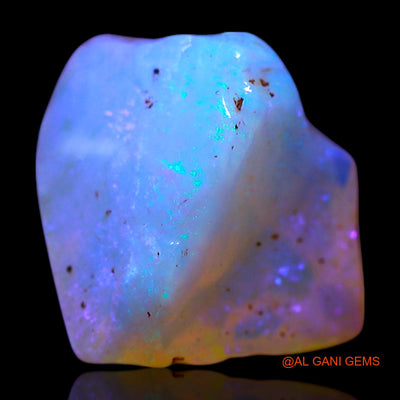 Natural Fire Opal Gemstone 4.00 Cts Loose Fancy Rough From Australia 11x10x8 mm RF-533