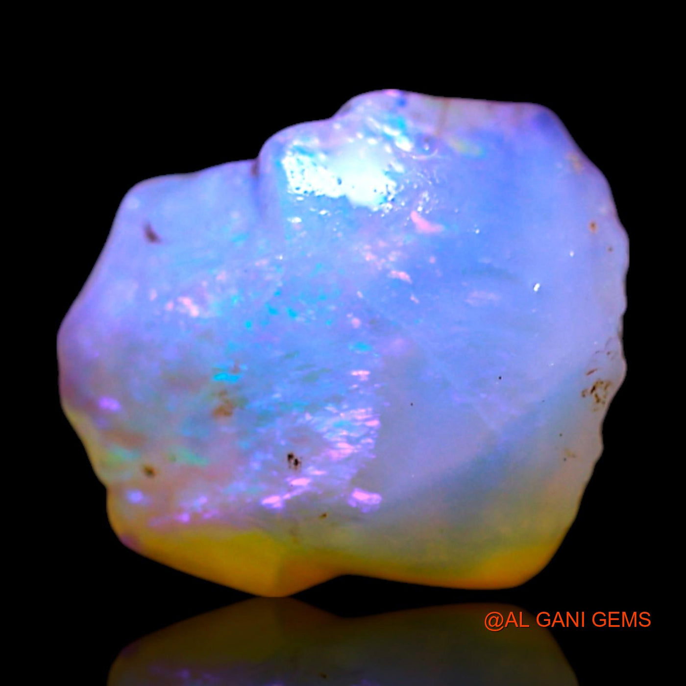 4.00 Cts Natural Australian Fire Opal Loose Gemstone Fancy Rough 10x10x7 mm RF-534