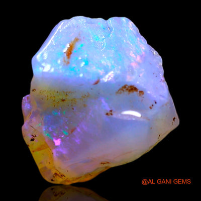 4.00 Cts Natural Australian Fire Opal Loose Gemstone Fancy Rough 10x10x7 mm RF-534