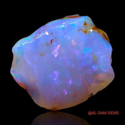 Natural Untreated Fire Opal Loose Gemstone Fancy Rough From Australia 3.00 Cts 12x10x5 mm RF-535
