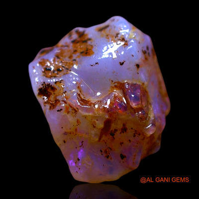 Natural Untreated Fire Opal Loose Gemstone Fancy Rough From Australia 4.00 Cts 12x10x7 mm RF-537