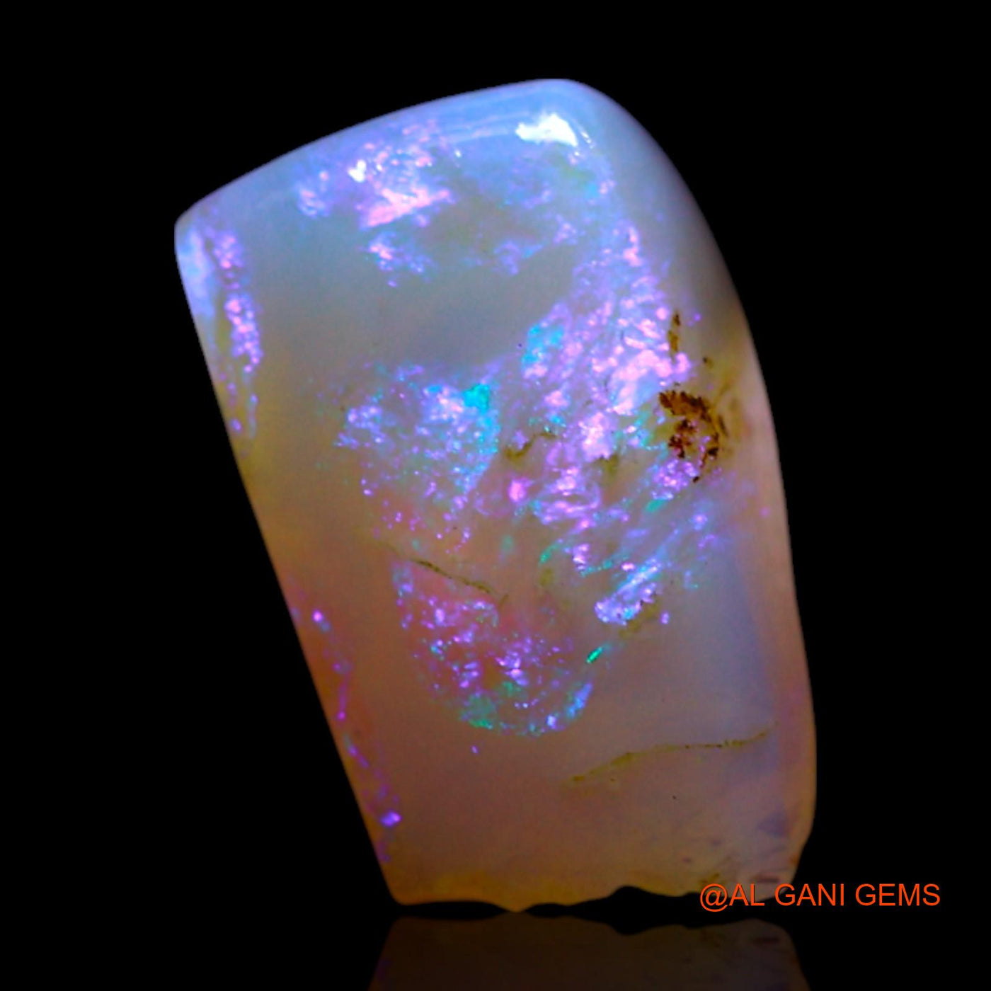 3.00 Cts Unheated Australian Fire Opal Loose Gemstone Fancy Rough Natural 12x7x7 mm RF-538
