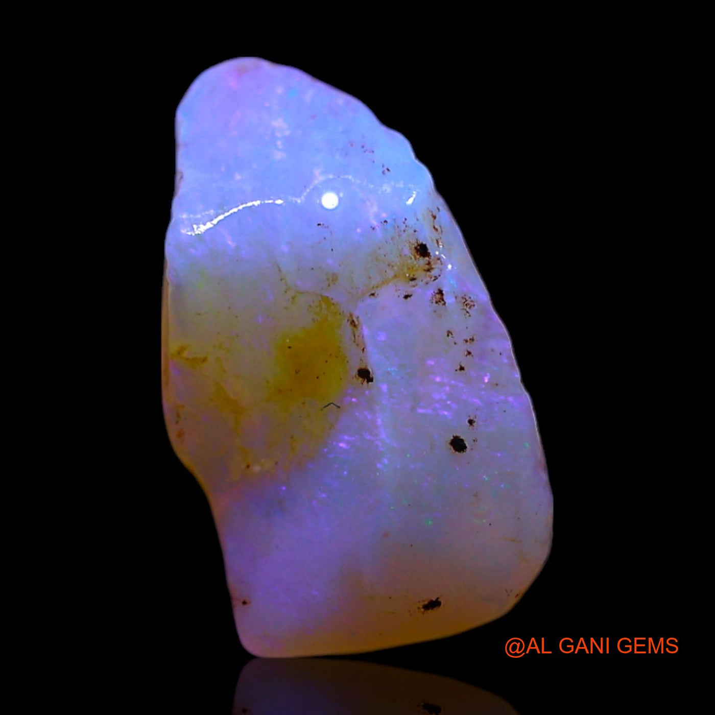 2.00 Cts Natural Australian Fire Opal Loose Gemstone Fancy Rough 13x9x5 mm RF-540