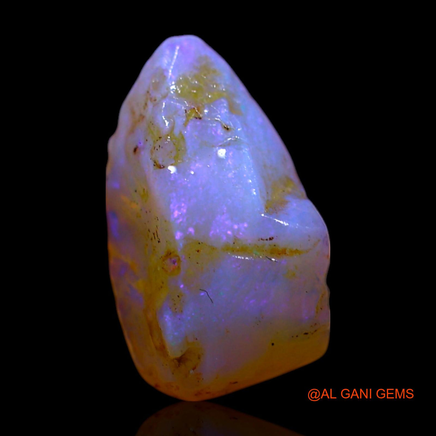 2.00 Cts Natural Australian Fire Opal Loose Gemstone Fancy Rough 13x9x5 mm RF-540
