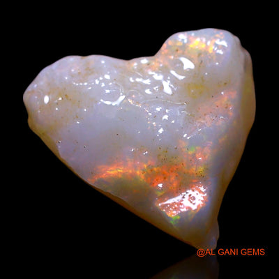 3.00 Cts Natural Australian Fire Opal Loose Gemstone Fancy Rough 11x10x5 mm RF-542