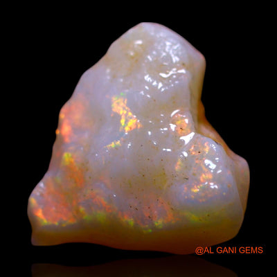 3.00 Cts Natural Australian Fire Opal Loose Gemstone Fancy Rough 11x10x5 mm RF-542