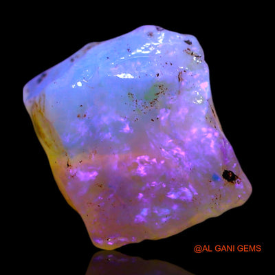 Natural Fire Opal Gemstone 3.00 Cts Loose Fancy Rough From Australia 11x9x5 mm RF-544