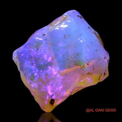 Natural Fire Opal Gemstone 3.00 Cts Loose Fancy Rough From Australia 11x9x5 mm RF-544