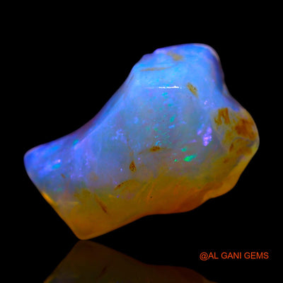 2.00 Cts Natural Australian Fire Opal Loose Gemstone Fancy Rough 12x9x5 mm RF-545