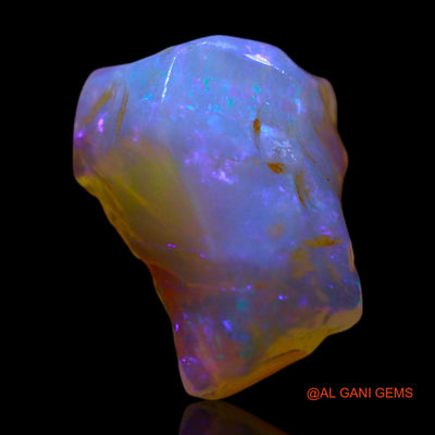 2.00 Cts Natural Australian Fire Opal Loose Gemstone Fancy Rough 12x9x5 mm RF-545