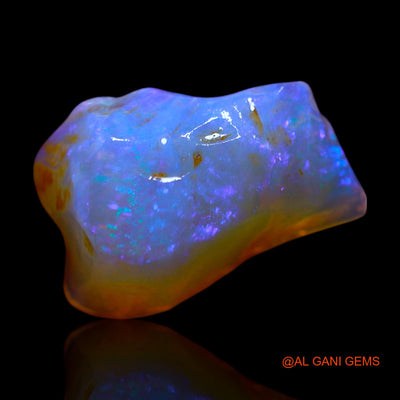 2.00 Cts Natural Australian Fire Opal Loose Gemstone Fancy Rough 12x9x5 mm RF-545