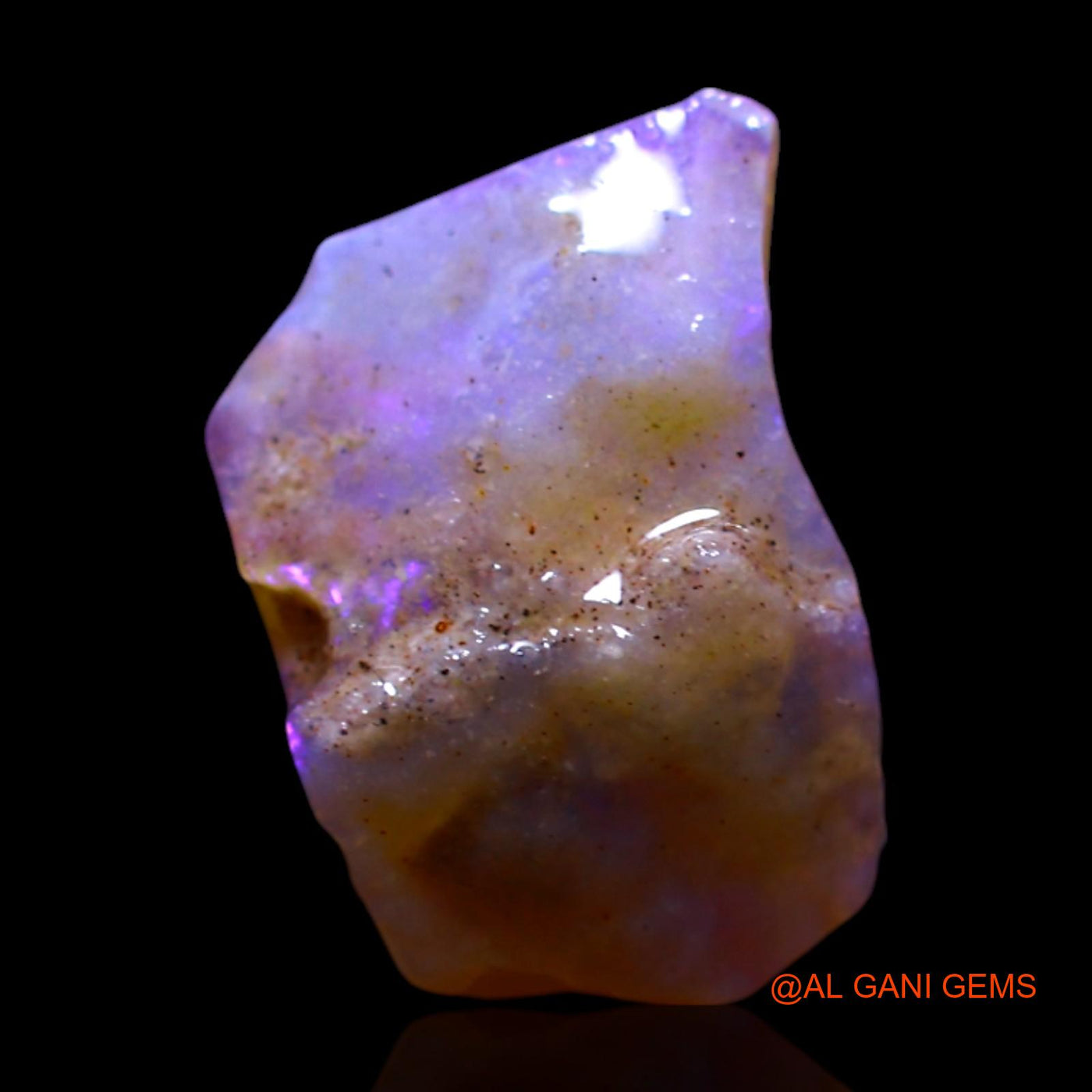 2.00 Cts Natural Australian Fire Opal Loose Gemstone Fancy Rough 12x8x8 mm RF-555