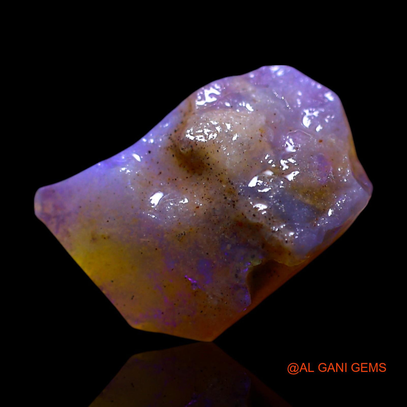2.00 Cts Natural Australian Fire Opal Loose Gemstone Fancy Rough 12x8x8 mm RF-555