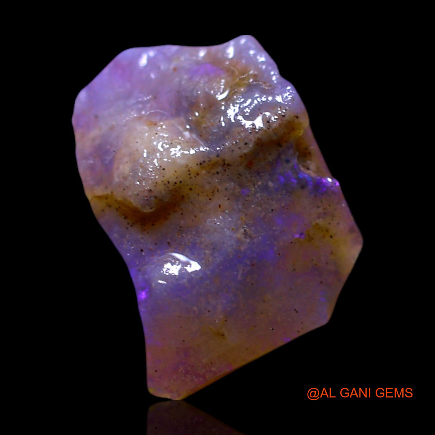 2.00 Cts Natural Australian Fire Opal Loose Gemstone Fancy Rough 12x8x8 mm RF-555