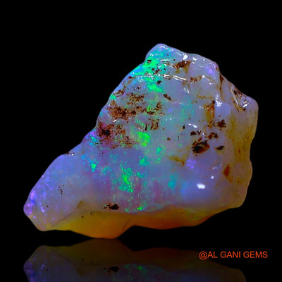 2.00 Cts Natural Australian Fire Opal Loose Gemstone Fancy Rough 12x8x5 mm RF-562