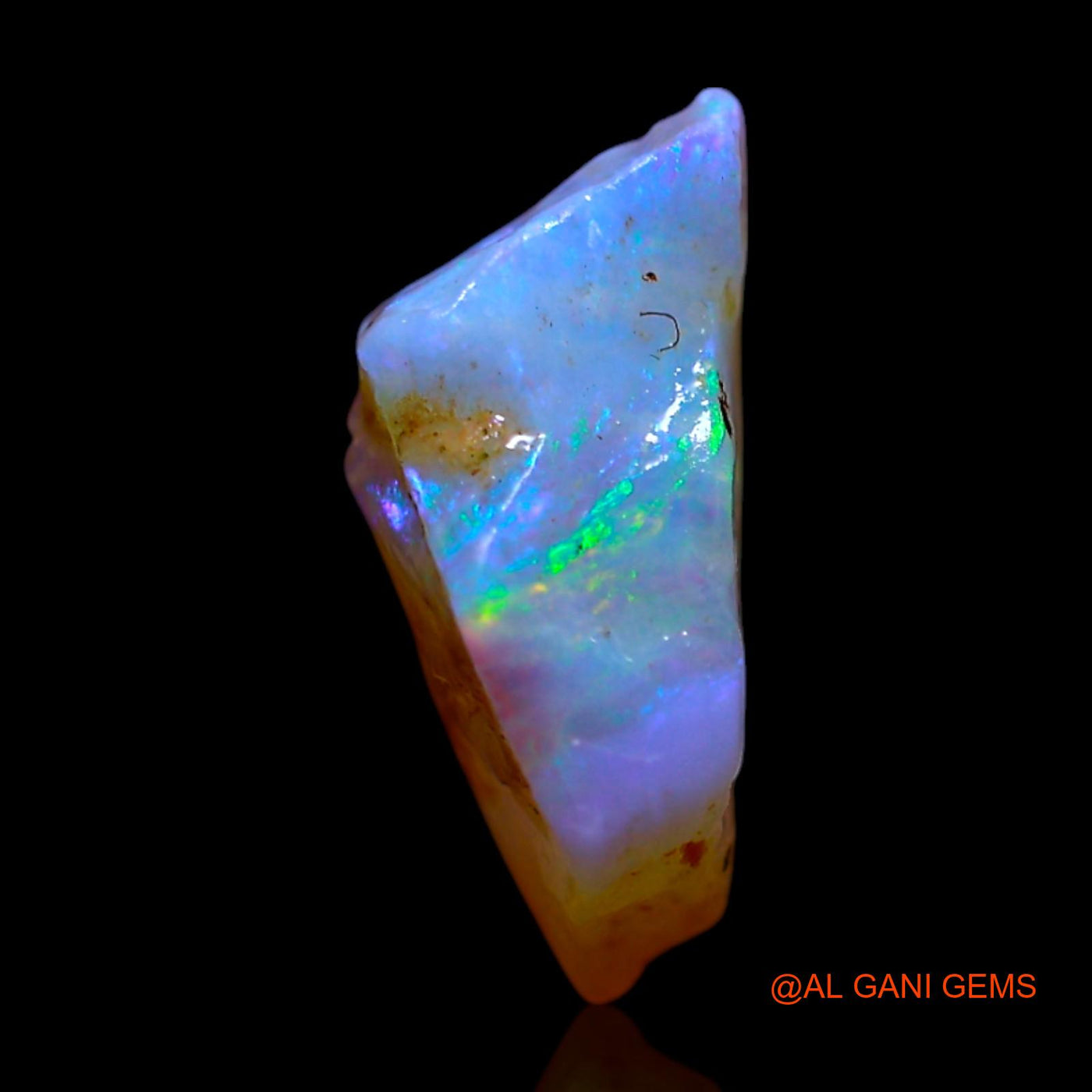 2.00 Cts Natural Australian Fire Opal Loose Gemstone Fancy Rough 12x8x5 mm RF-562