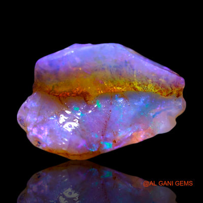 2.00 Cts Natural Australian Fire Opal Loose Gemstone Fancy Rough 12x8x4 mm RF-566