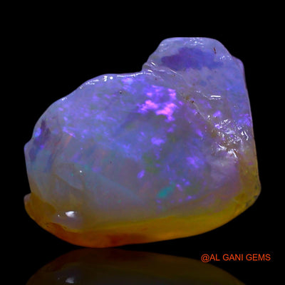 3.00 Cts Natural Australian Fire Opal Loose Gemstone Fancy Rough 10x9x6 mm RF-567