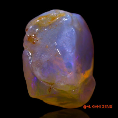 3.00 Cts Natural Australian Fire Opal Loose Gemstone Fancy Rough 10x9x6 mm RF-567