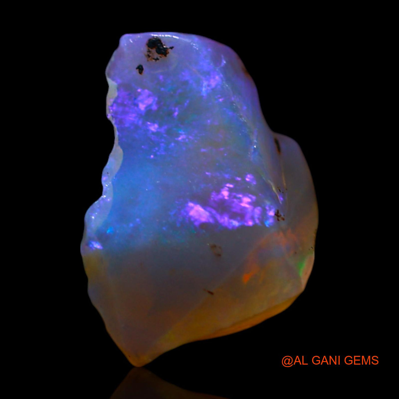 2.00 Cts Unheated Australian Fire Opal Loose Gemstone Fancy Rough Natural 12x8x5 mm RF-568