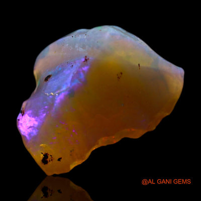 2.00 Cts Unheated Australian Fire Opal Loose Gemstone Fancy Rough Natural 12x8x5 mm RF-568