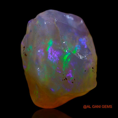 2.00 Cts Natural Australian Fire Opal Loose Gemstone Fancy Rough 11x8x6 mm RF-571