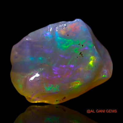 2.00 Cts Natural Australian Fire Opal Loose Gemstone Fancy Rough 11x8x6 mm RF-571