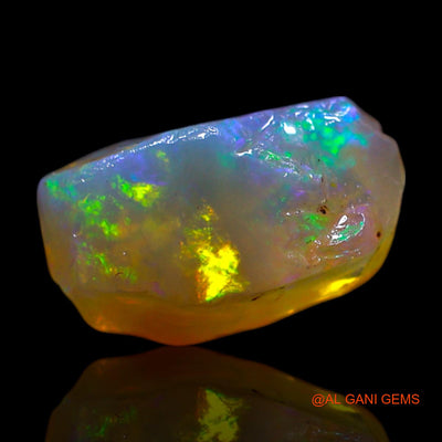 2.00 Cts Natural Australian Fire Opal Loose Gemstone Fancy Rough 11x8x6 mm RF-571
