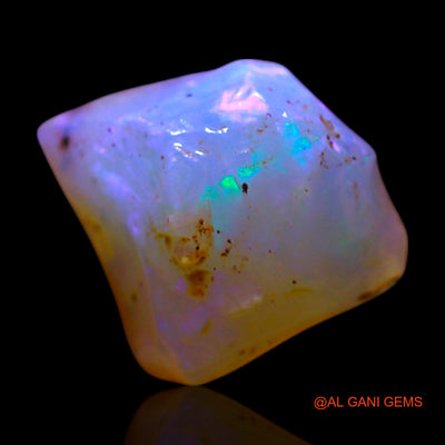 3.00 Cts Unheated Australian Fire Opal Loose Gemstone Fancy Rough Natural 10x9x5 mm RF-574