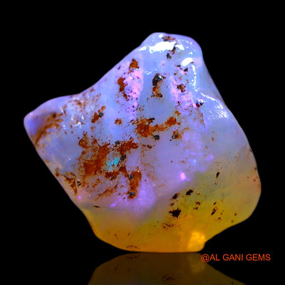 3.00 Cts Unheated Australian Fire Opal Loose Gemstone Fancy Rough Natural 10x9x5 mm RF-574