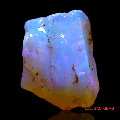 2.00 Cts Unheated Australian Fire Opal Loose Gemstone Fancy Rough Natural 11x9x6 mm RF-575