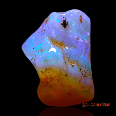 2.00 Cts Unheated Australian Fire Opal Loose Gemstone Fancy Rough Natural 11x9x6 mm RF-575
