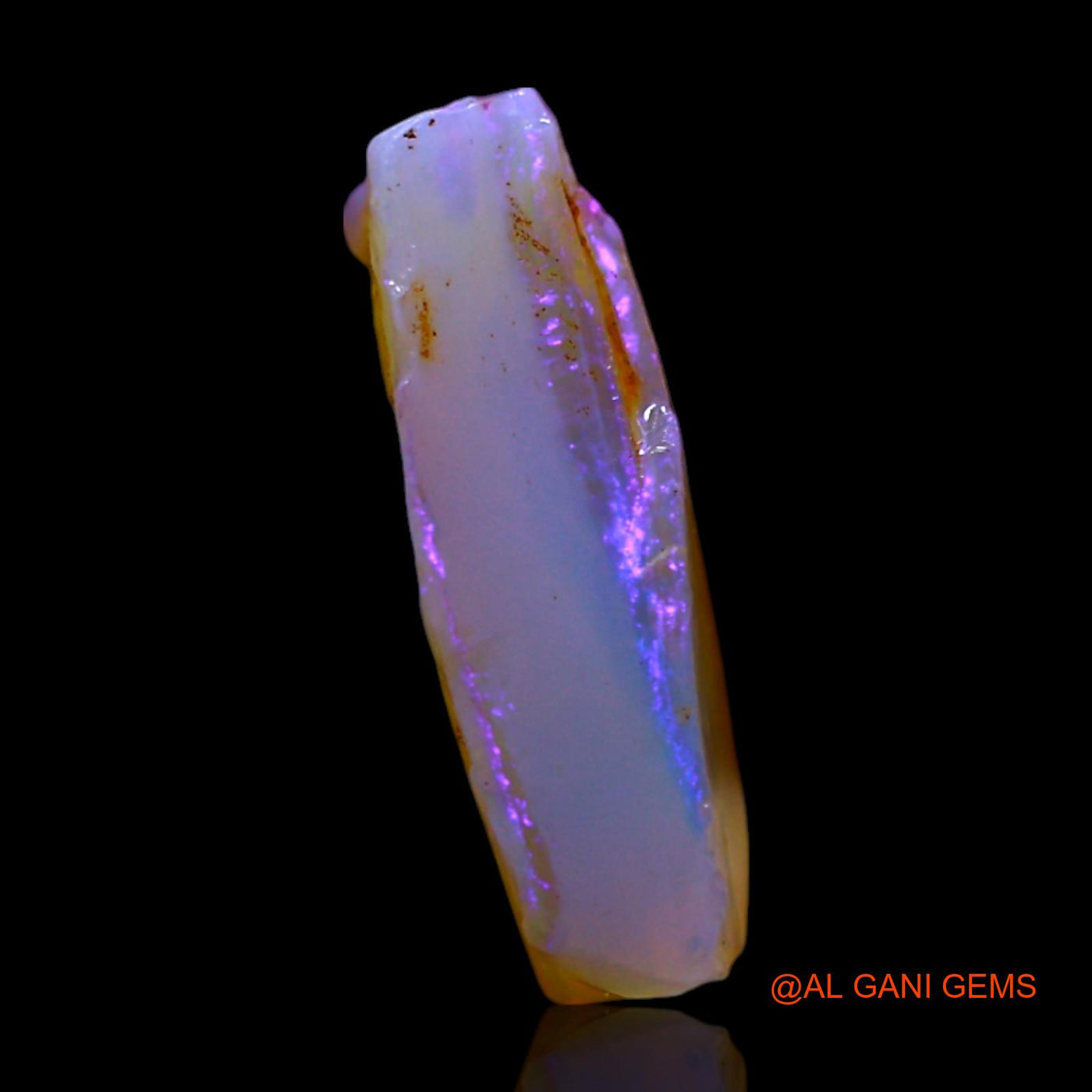 2.00 Cts Natural Australian Fire Opal Loose Gemstone Fancy Rough 13x5x4 mm RF-582
