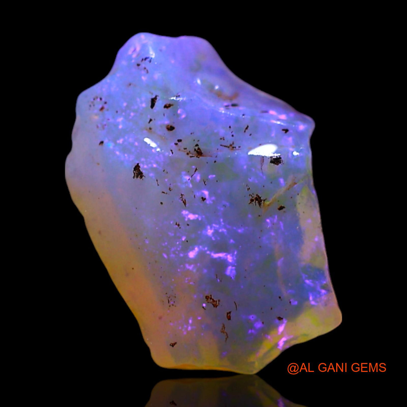2.00 Cts Natural Australian Fire Opal Fancy Rough Loose Gemstone For Jewelry 11x8x4 mm RF-584