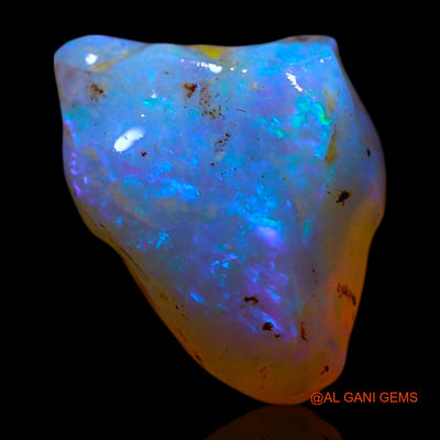 1.00 Cts Natural Australian Fire Opal Loose Gemstone Fancy Rough 12x9x3 mm RF-585