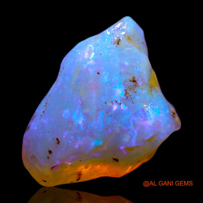 1.00 Cts Natural Australian Fire Opal Loose Gemstone Fancy Rough 12x9x3 mm RF-585