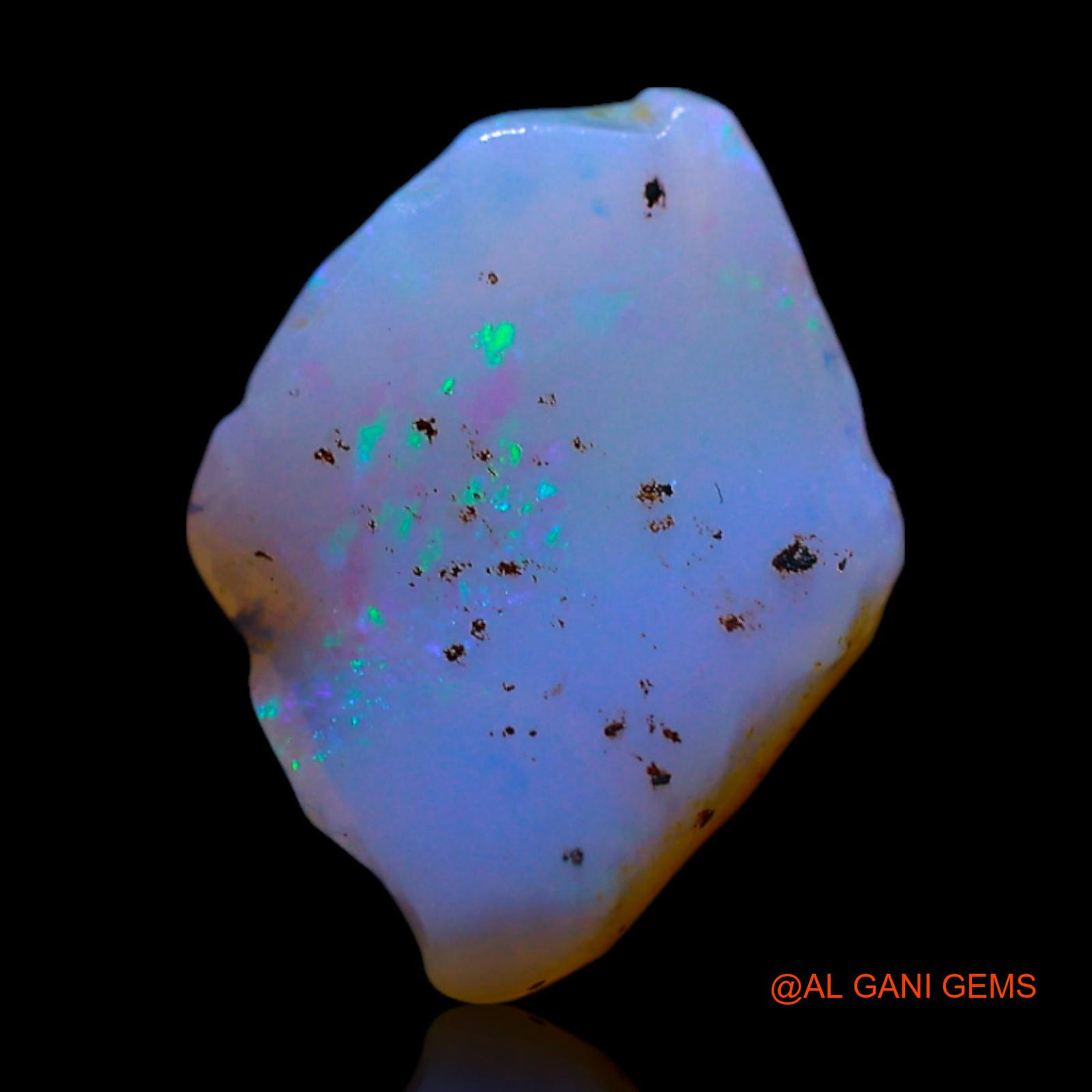 2.00 Cts Natural Australian Fire Opal Loose Gemstone Fancy Rough 11x8x4 mm RF-586