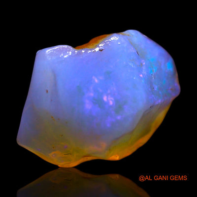 2.00 Cts Natural Australian Fire Opal Loose Gemstone Fancy Rough 11x7x5 mm RF-587