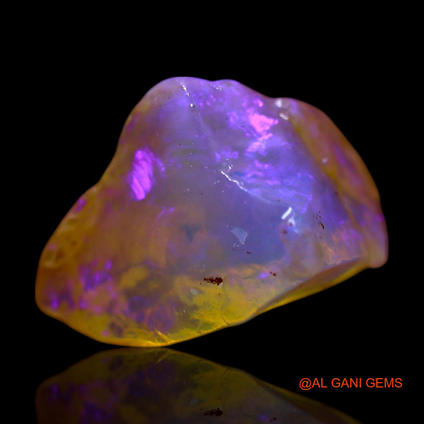 2.00 Cts Natural Australian Fire Opal Fancy Rough Loose Gemstone For Jewelry 11x8x7 mm RF-588
