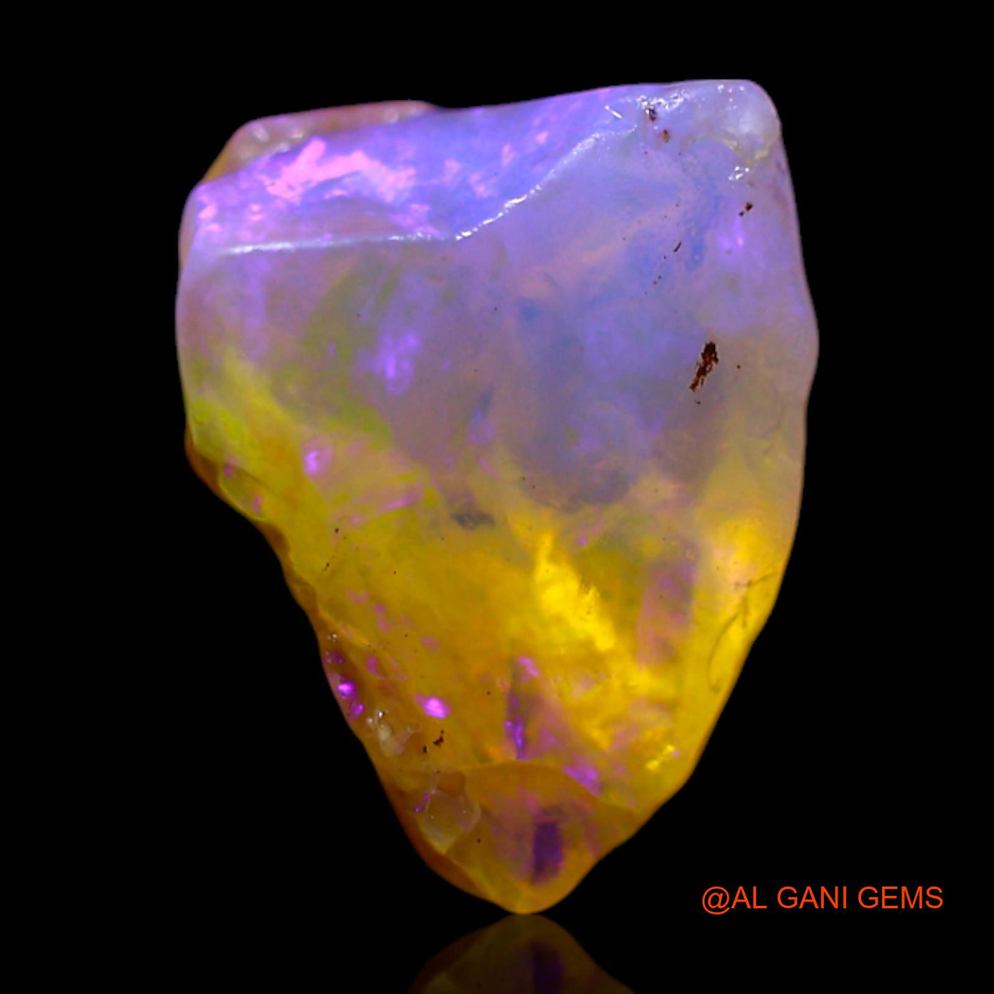 2.00 Cts Natural Australian Fire Opal Fancy Rough Loose Gemstone For Jewelry 11x8x7 mm RF-588
