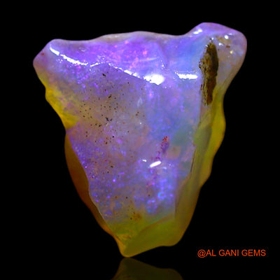 Natural Untreated Fire Opal Loose Gemstone Fancy Rough From Australia 2.00 Cts 10x8x6 mm RF-589