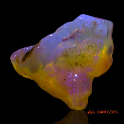 Natural Untreated Fire Opal Loose Gemstone Fancy Rough From Australia 2.00 Cts 10x8x6 mm RF-589