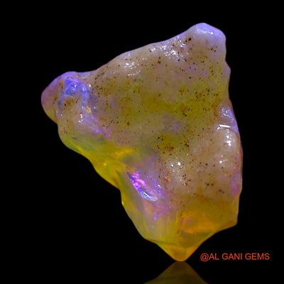 Natural Untreated Fire Opal Loose Gemstone Fancy Rough From Australia 2.00 Cts 10x8x6 mm RF-589