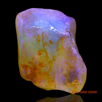 2.00 Cts Natural Australian Fire Opal Loose Gemstone Fancy Rough 10x9x6 mm RF-590