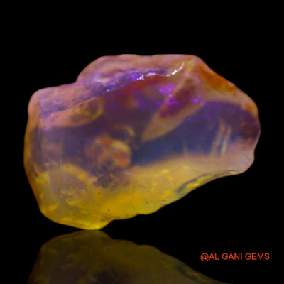 2.00 Cts Natural Australian Fire Opal Fancy Rough Loose Gemstone For Jewelry 11x8x5 mm RF-592